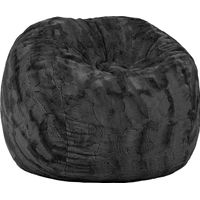 Kids Cushy Cloud Black Bean Bag Chair