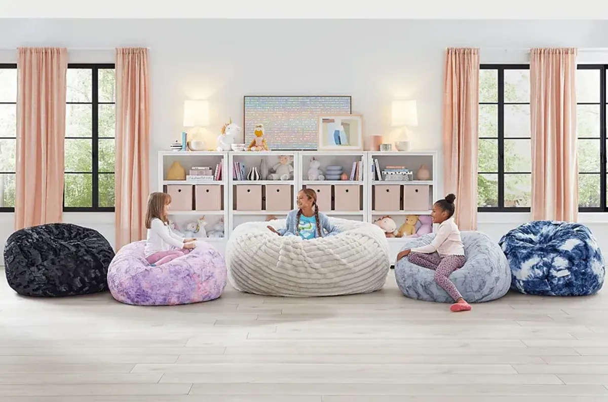 Kids Cushy Cloud Unicorn Pink Bean Bag Chair