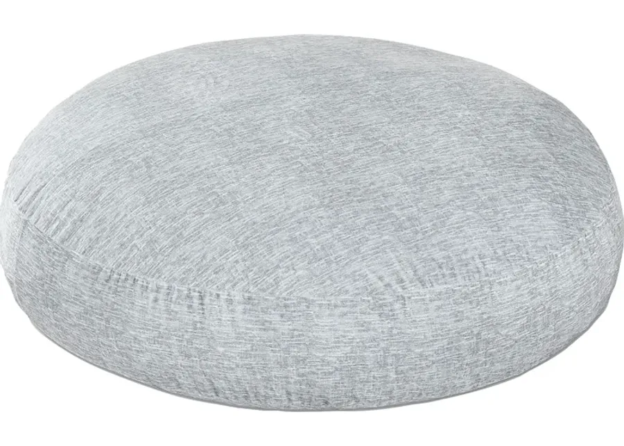 Cushy Cloud XL Gray Bean Bag Chair