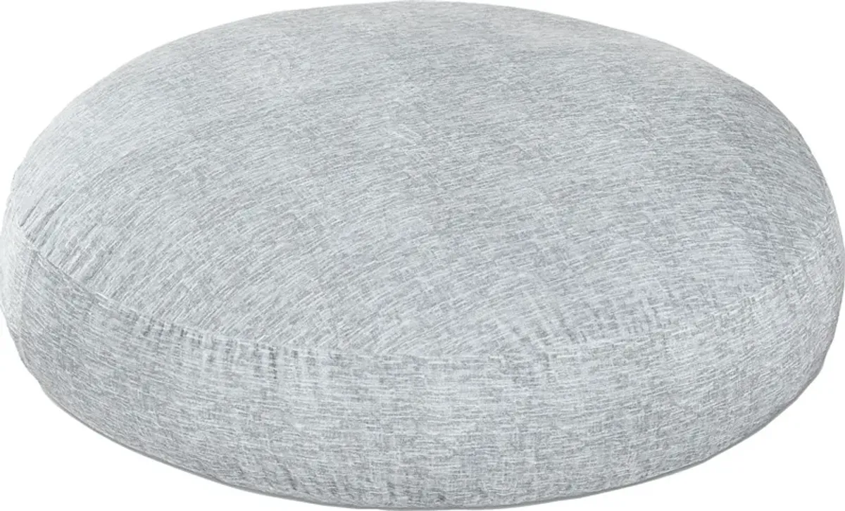 Cushy Cloud XL Gray Bean Bag Chair