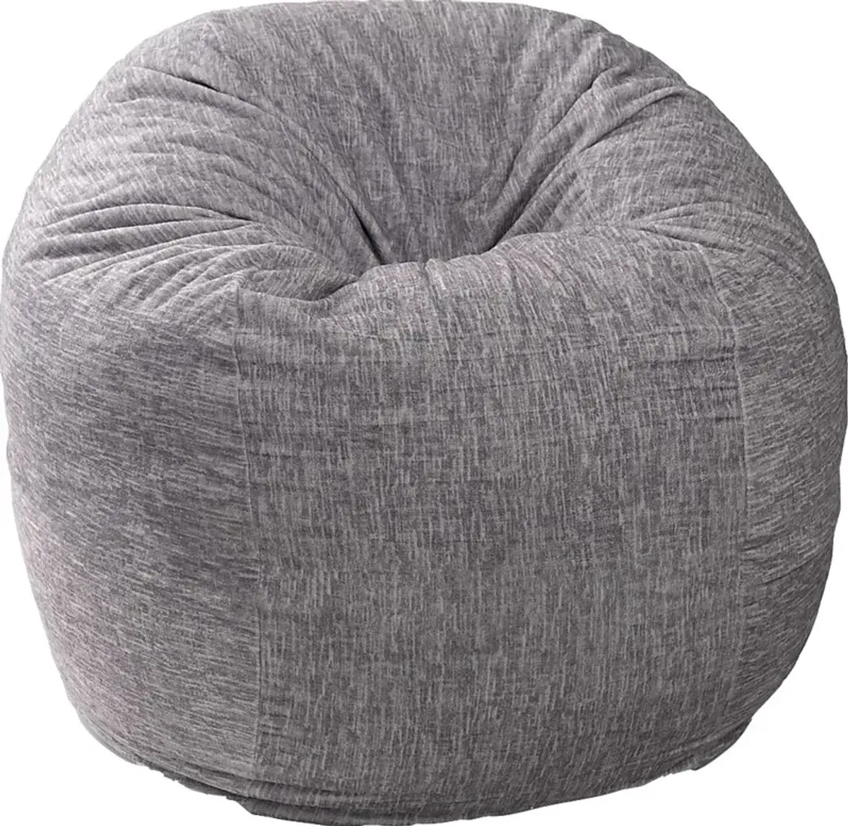 Kids Cushy Cloud L Dove Gray Bean Bag Chair