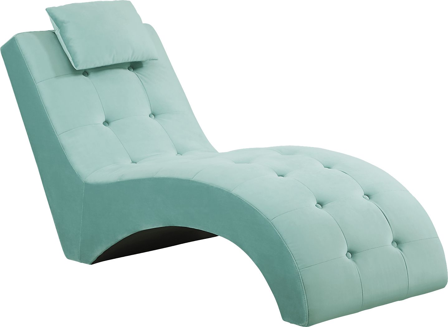 Kids Chloe Aqua Chaise