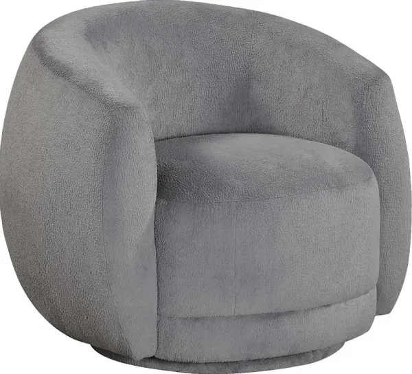 Kids Ripley Gray Swivel Chair