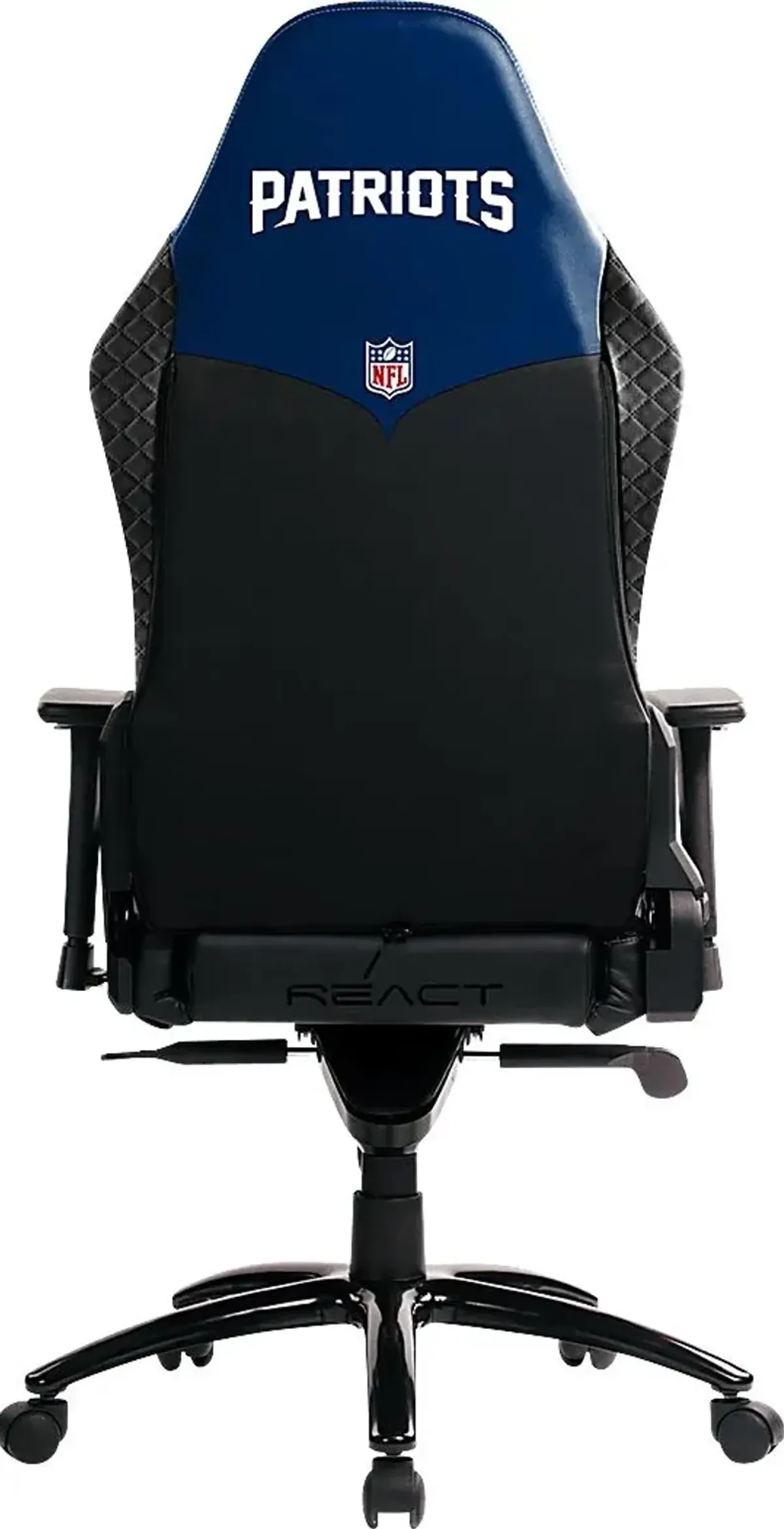 Roguelike NFL New England Patriots Blue Gaming Chair
