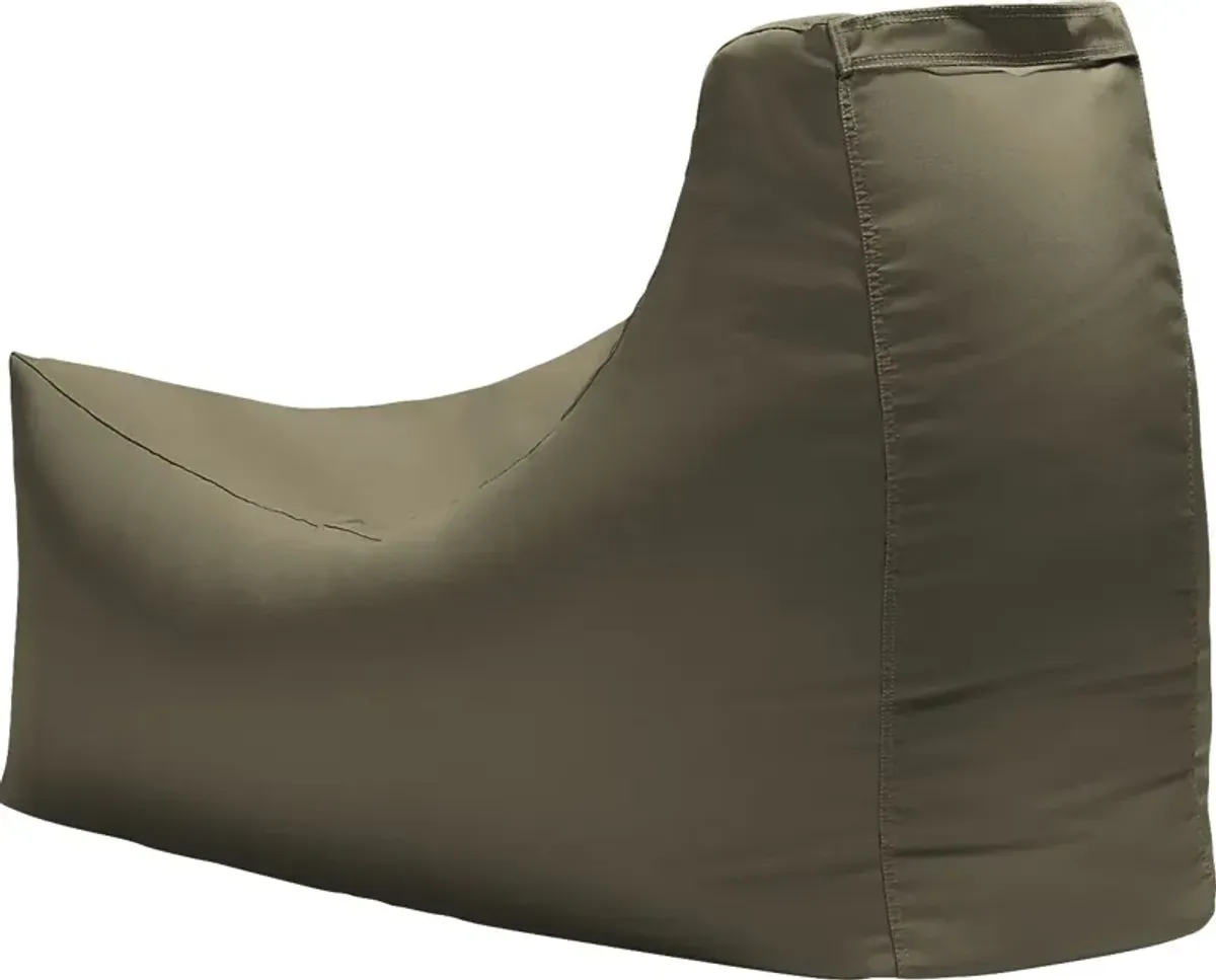 Kids Summerly Taupe Indoor/Outdoor Bean Bag Chair