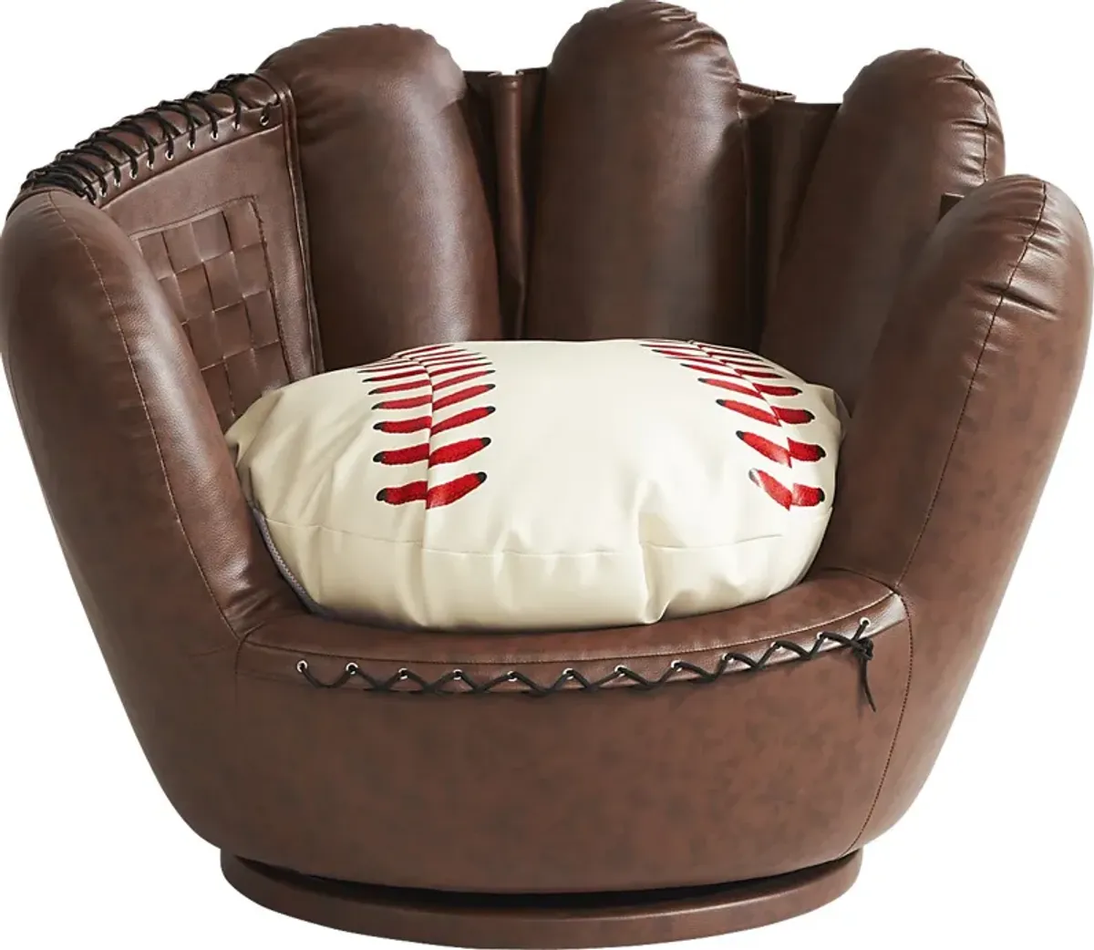 Kids Sports Zone 2.0 Brown Glove Chair