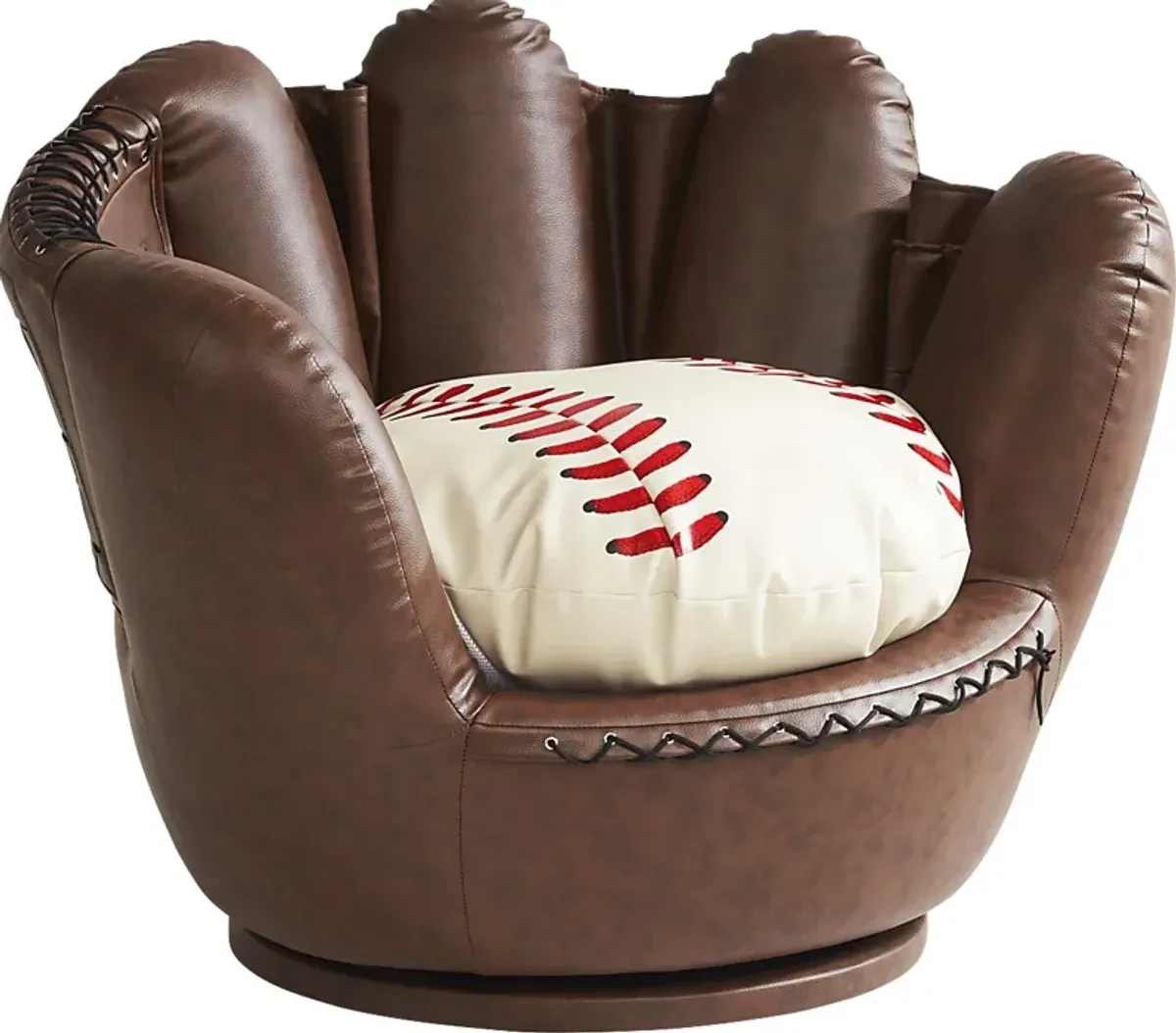 Kids Sports Zone 2.0 Brown Glove Chair