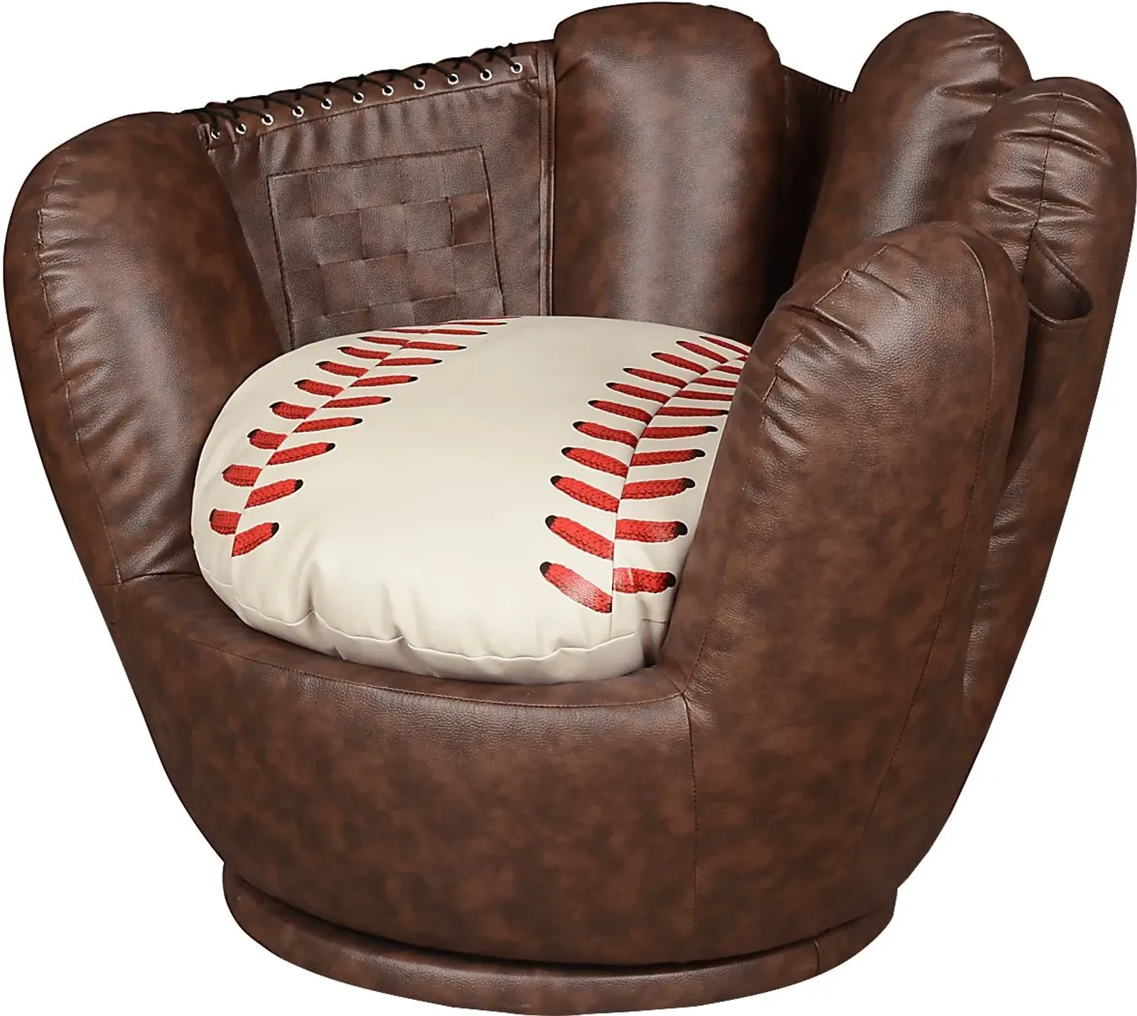 Kids Sports Zone 2.0 Brown Glove Chair