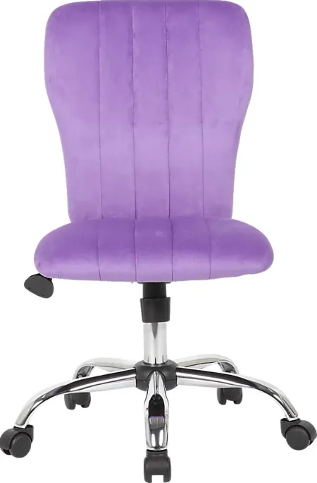 Kids Seychelle Purple Desk Chair