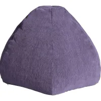 Kids Puffy Nest Purple Bean Bag Chair