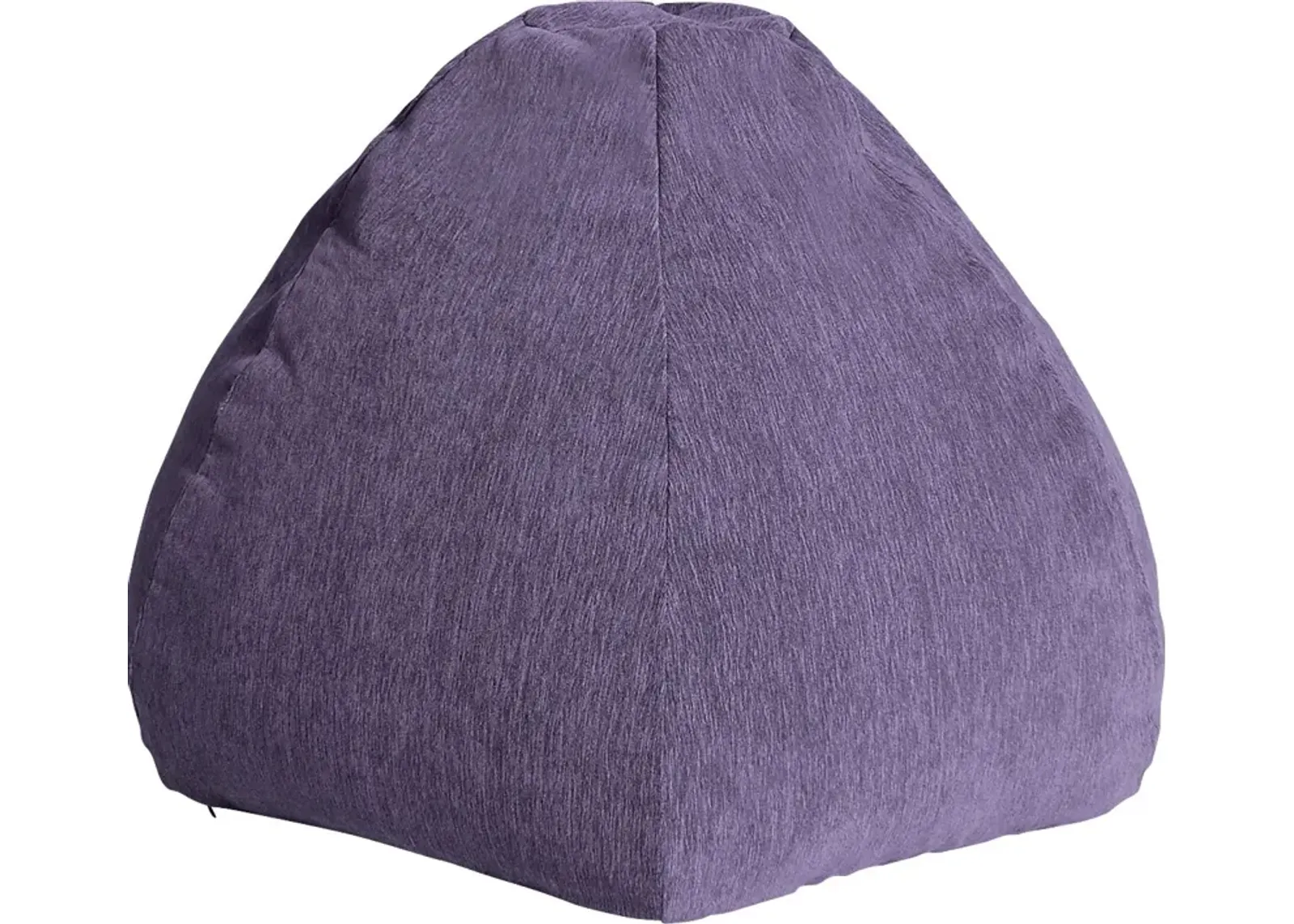 Kids Puffy Nest Purple Bean Bag Chair