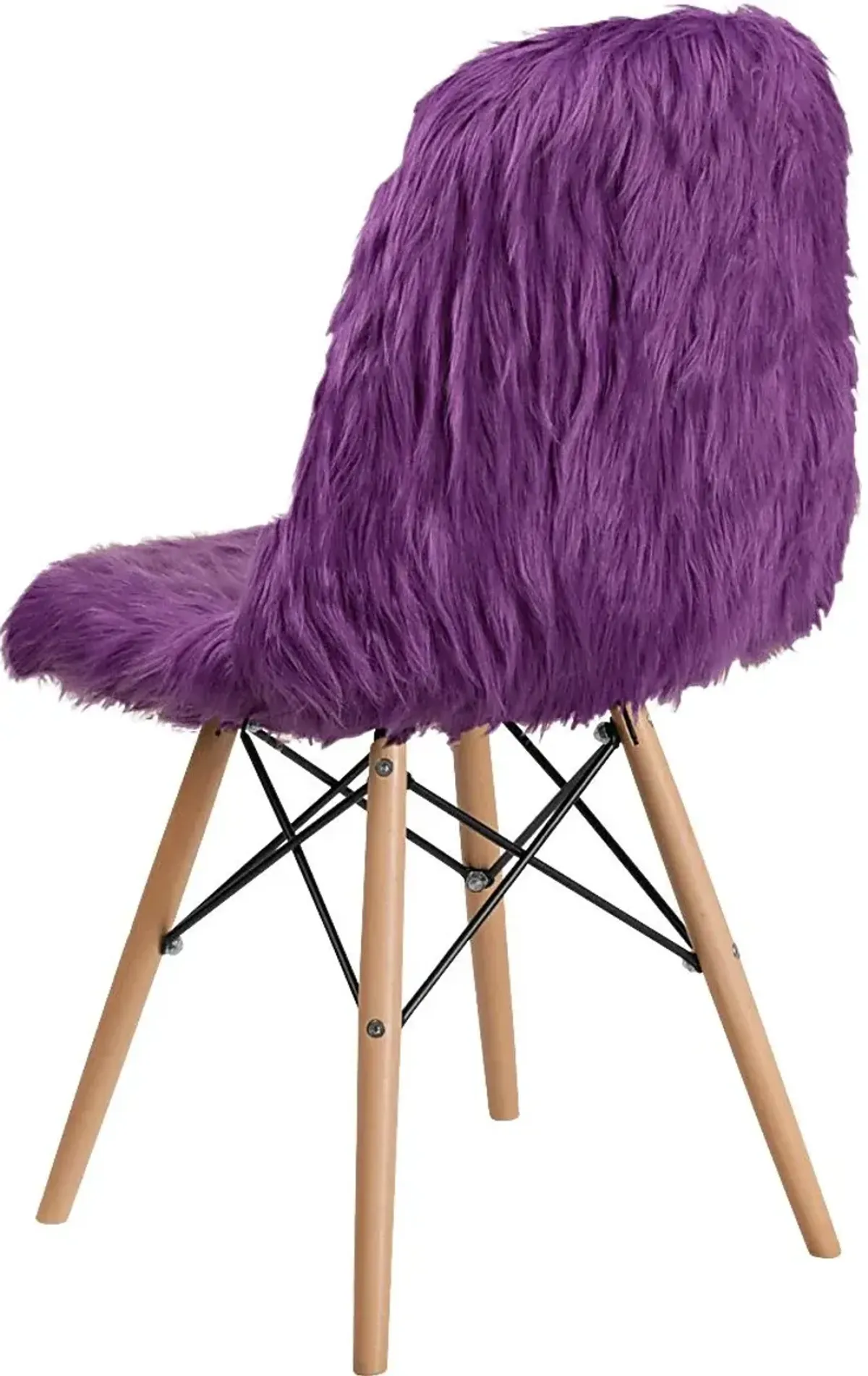 Kids Crestmount Purple Accent Chair