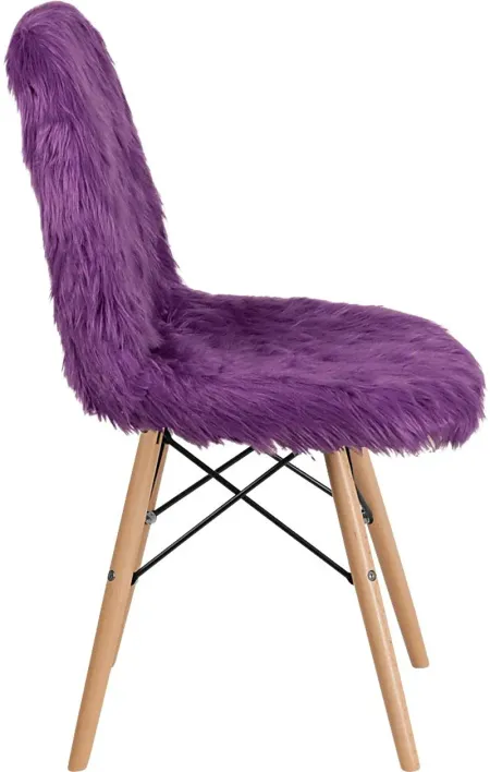 Kids Crestmount Purple Accent Chair