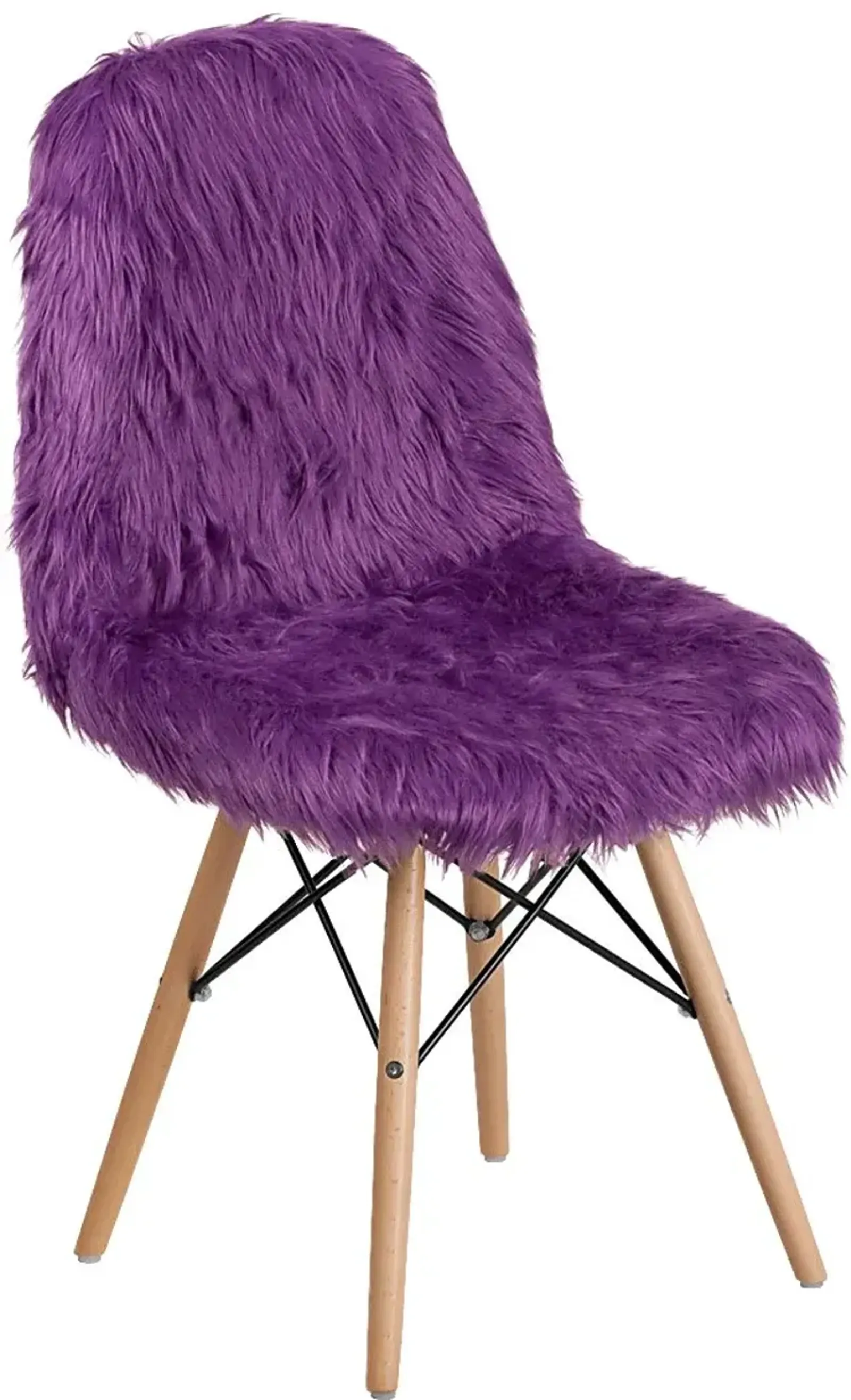 Kids Crestmount Purple Accent Chair