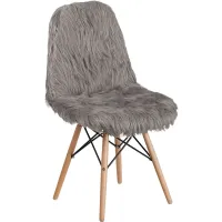 Kids Crestmount Gray Accent Chair