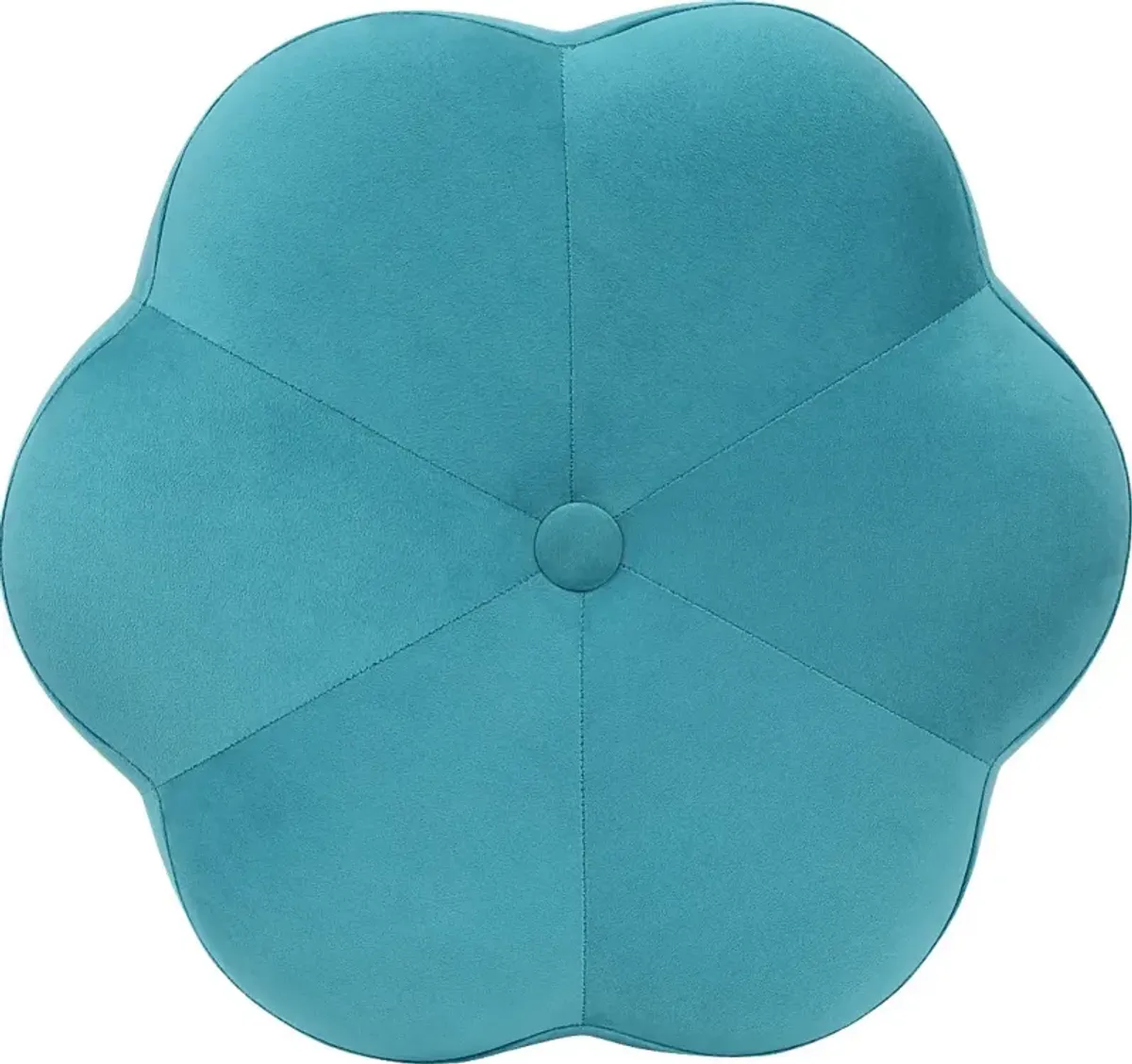 Kids Camelia Teal Vanity Stool