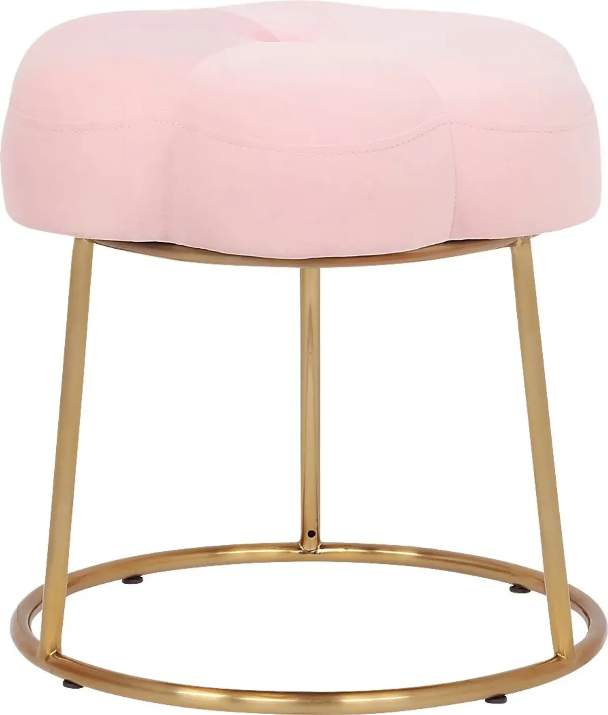 Kids Camelia Blush Vanity Stool