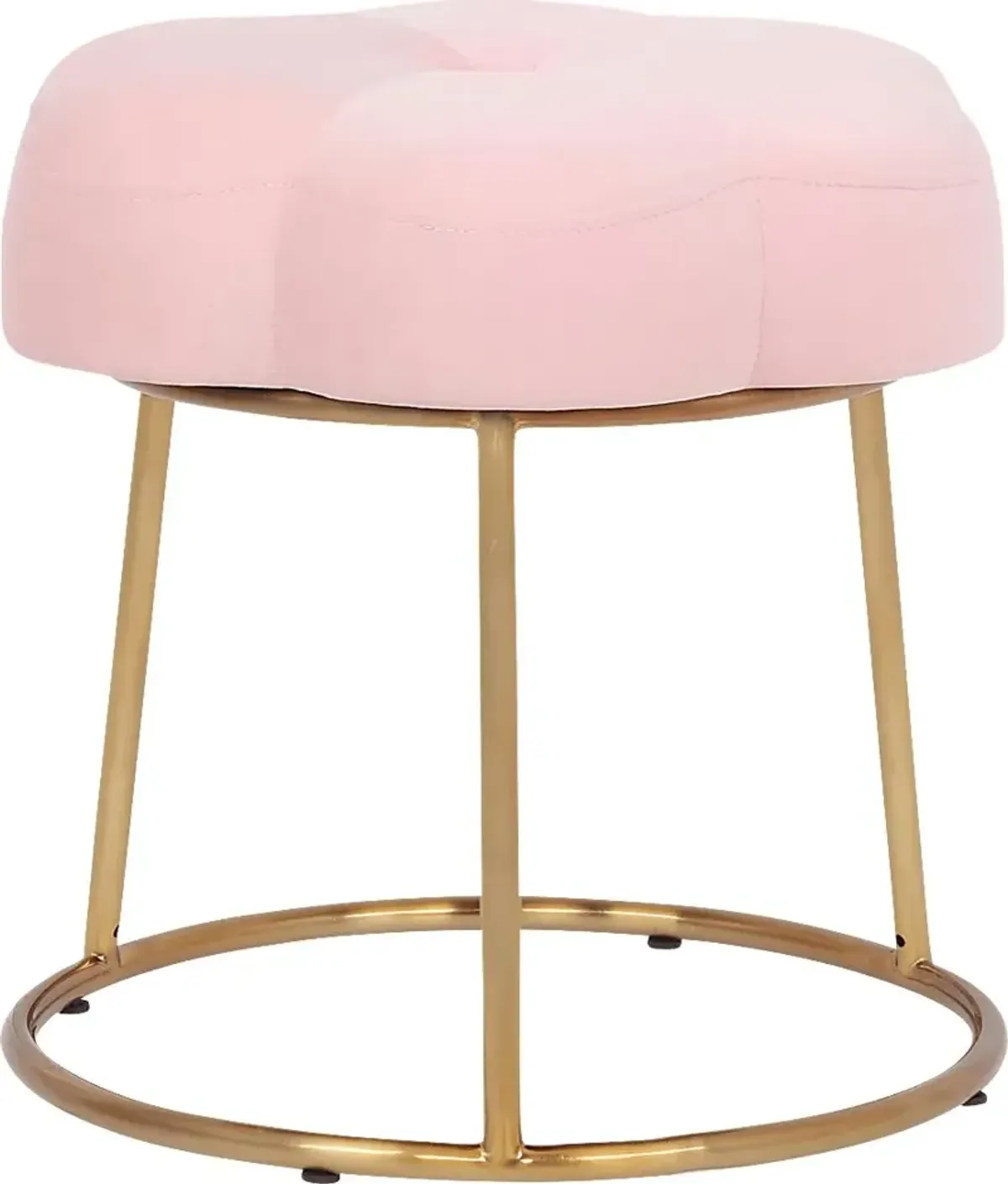 Kids Camelia Blush Vanity Stool