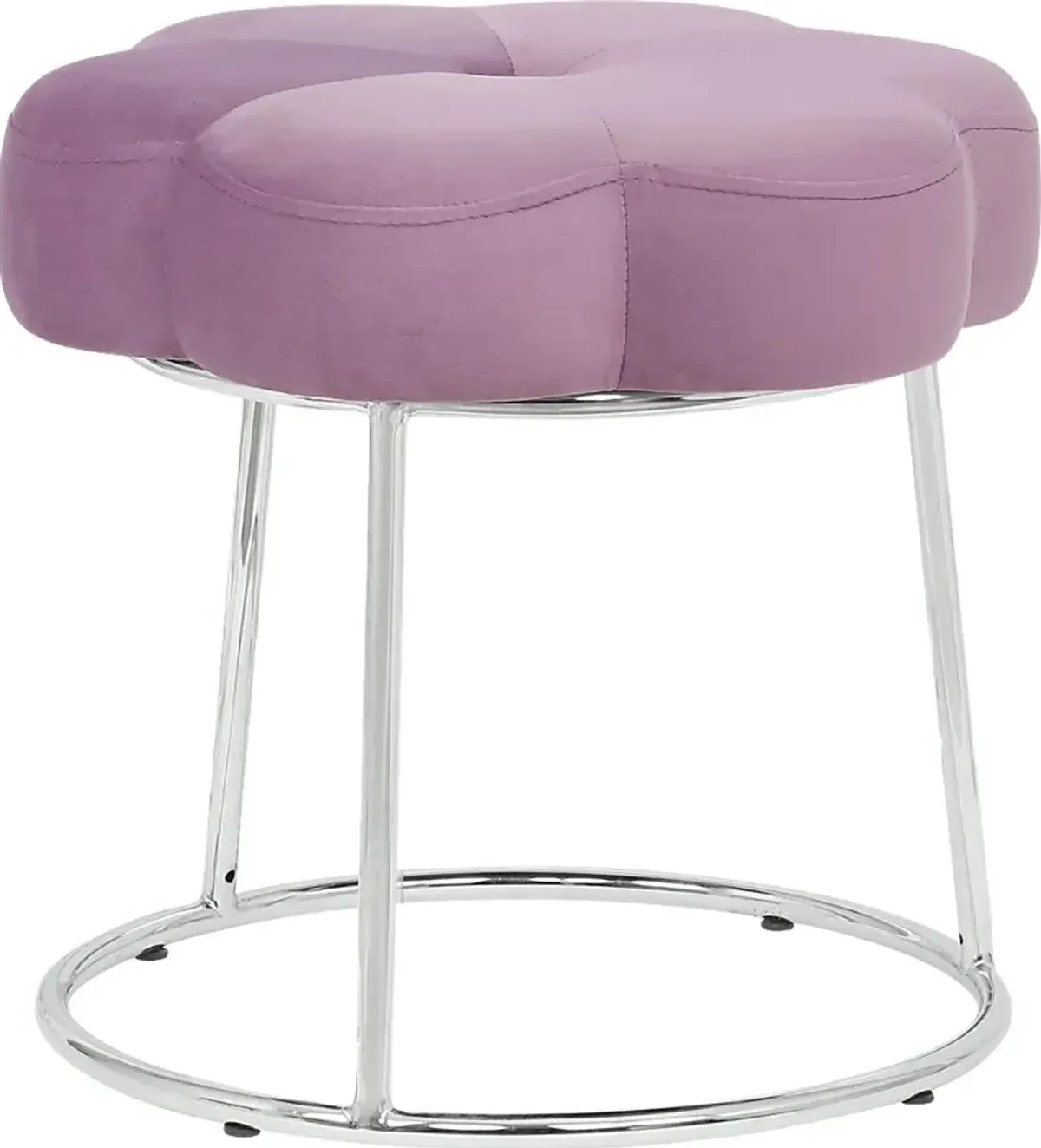 Kids Camelia Purple Vanity Stool