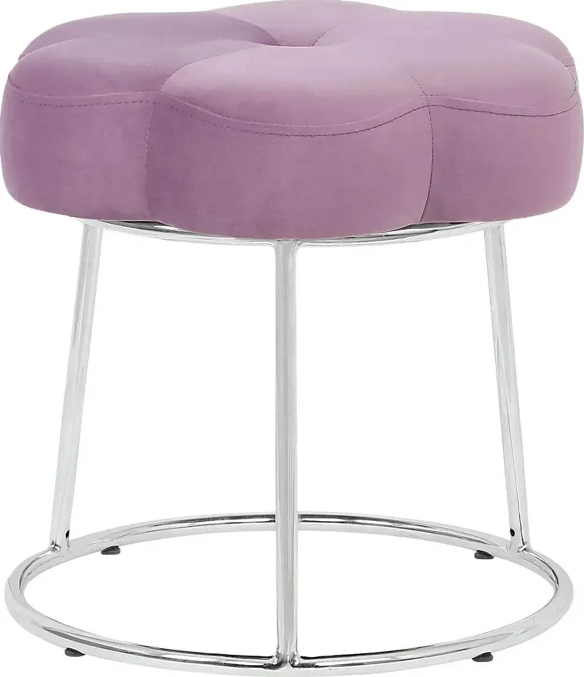 Kids Camelia Purple Vanity Stool