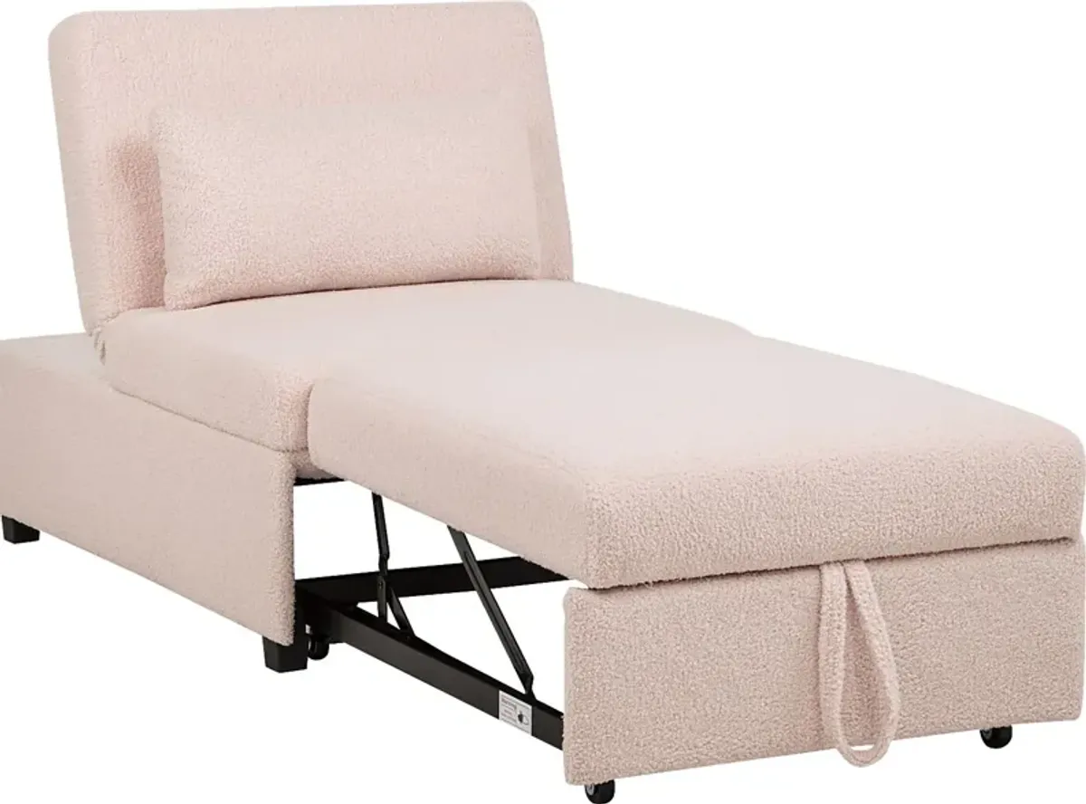 Kids Nimble 2.0 Blush Sleeper Chair