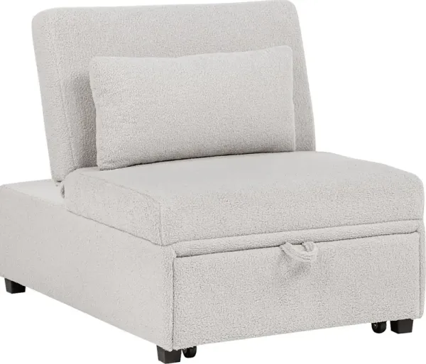 Kids Nimble 2.0 Gray Sleeper Chair