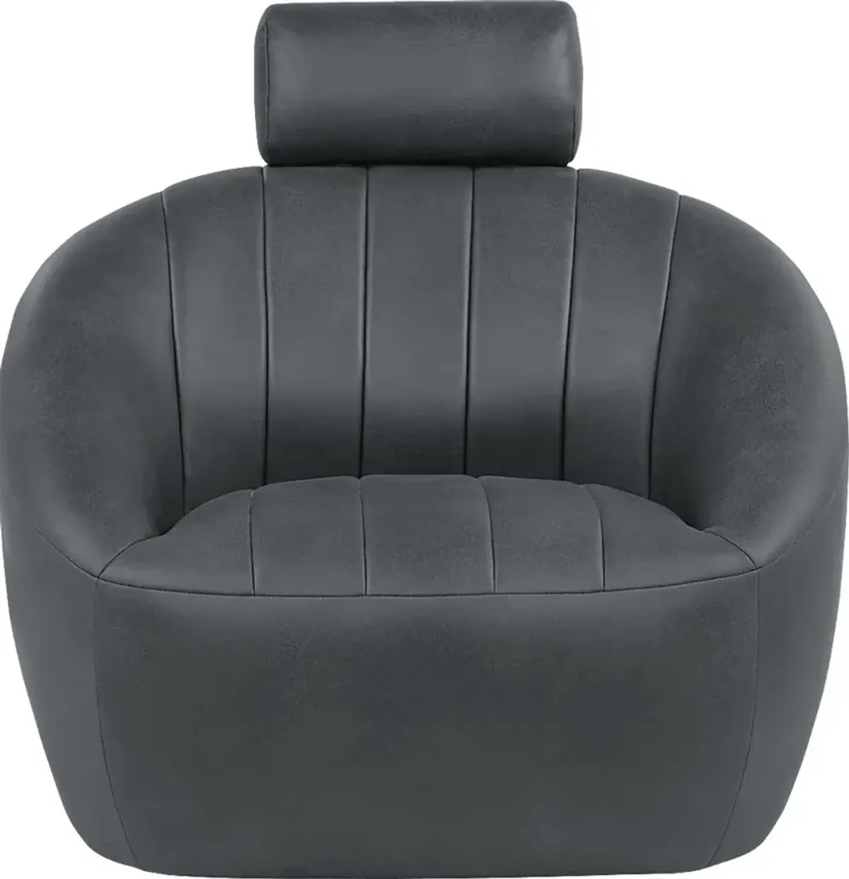 Kids Cloud9 Charcoal Swivel Chair