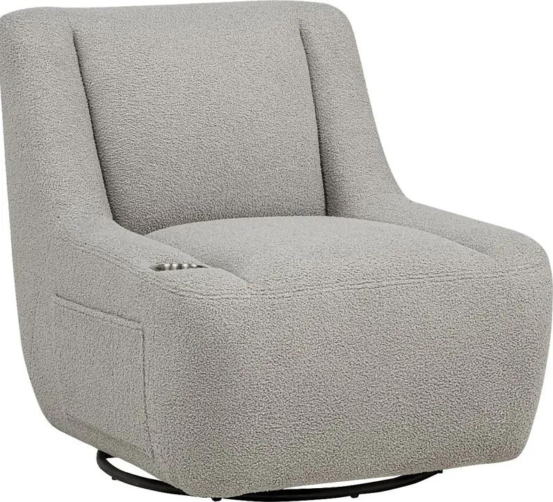 Kids Axel Gray Swivel Chair