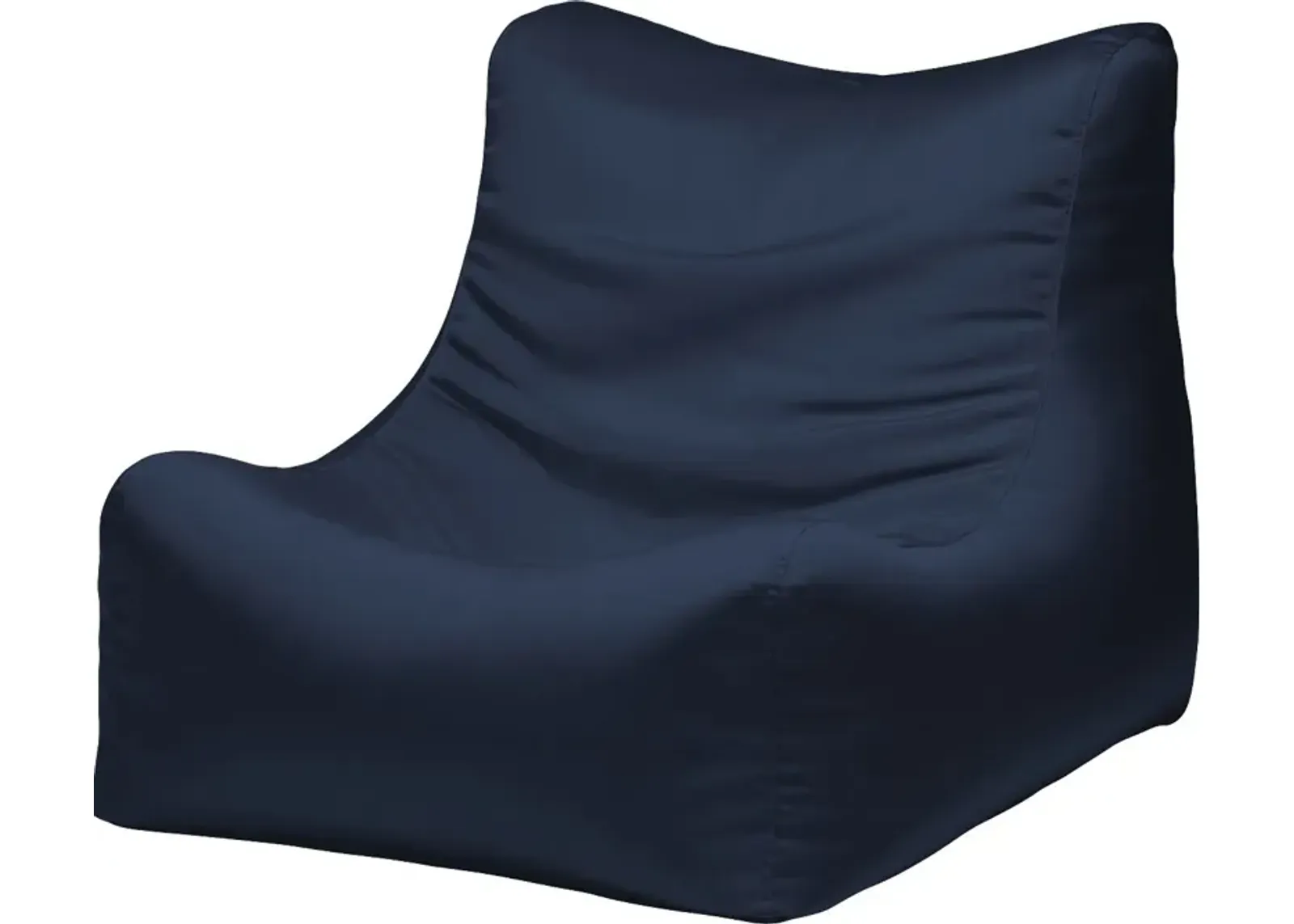 Kids Chatty Garden Navy Indoor/Outdoor Bean Bag Chair