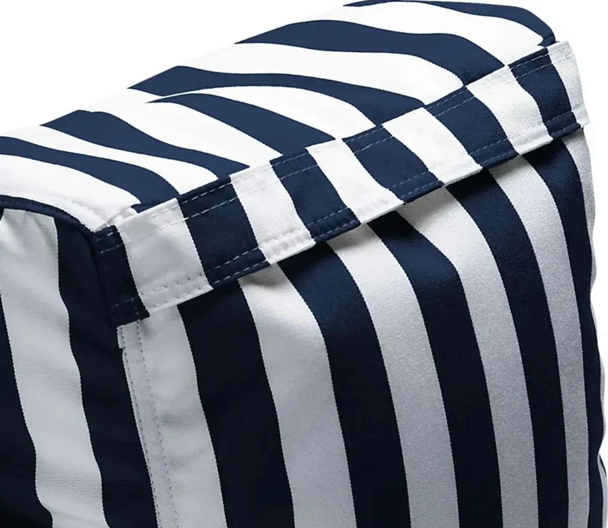 Kids Summerly Navy/White Indoor/Outdoor Bean Bag Chair