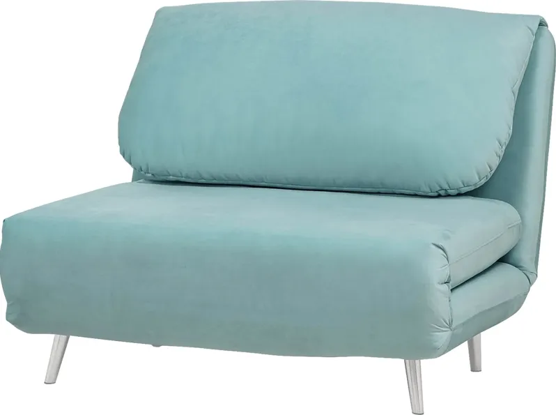 Kids Daydream 2.0 Teal Convertible Chair