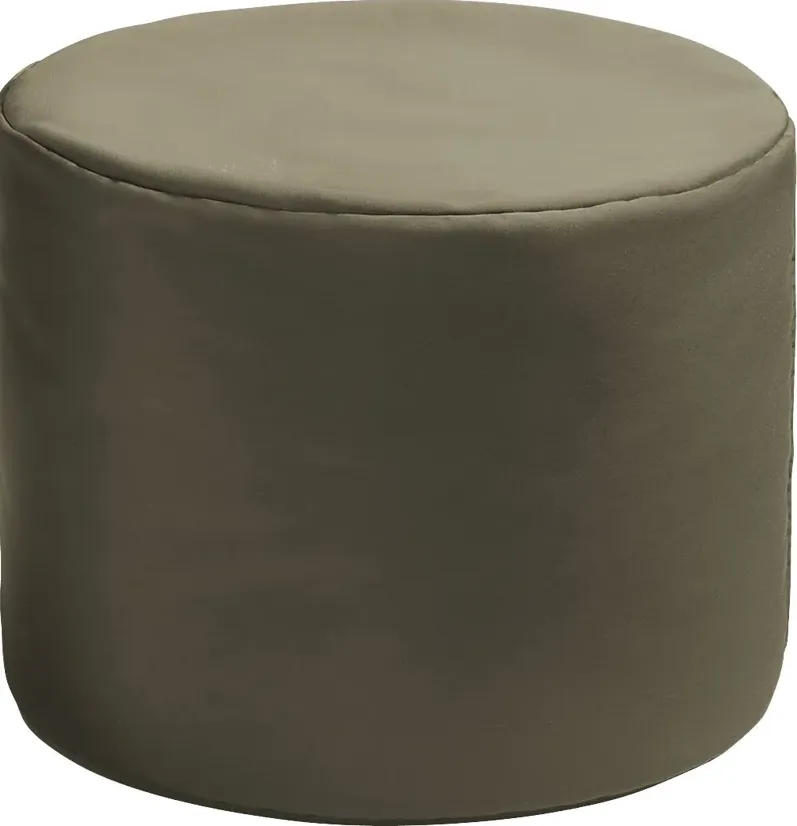 Kids Poppilly Taupe Indoor/Outdoor Ottoman