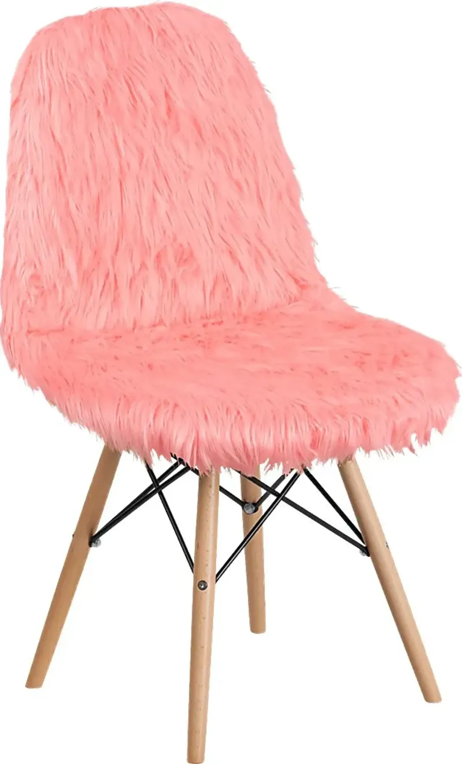 Kids Crestmount Light Pink Accent Chair