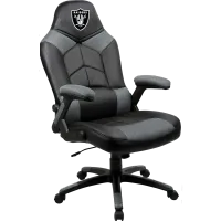 Big Team NFL Las Vegas Raiders Gray Oversized Gaming Chair | Furniture.com