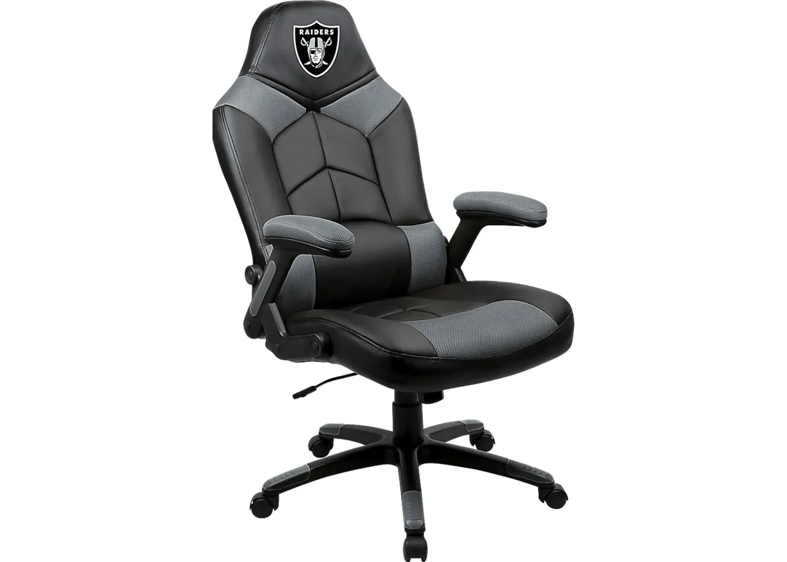 Big Team NFL Las Vegas Raiders Gray Oversized Gaming Chair