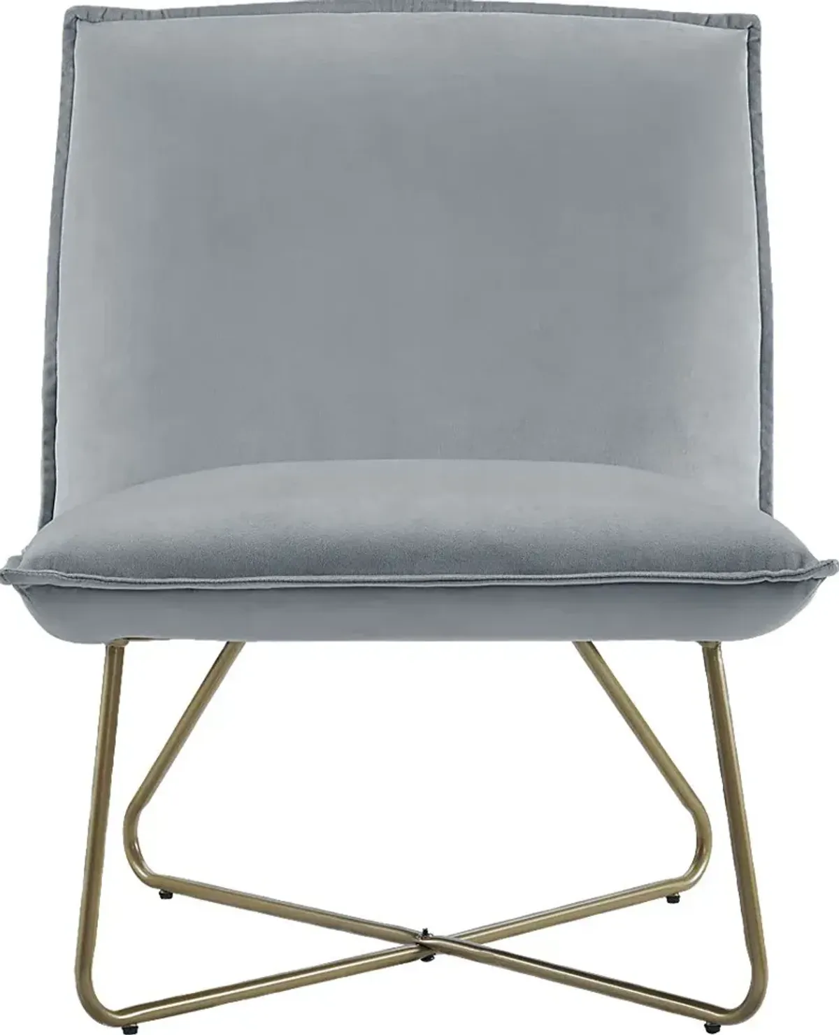 Kids Wiley Dove Gray Accent Chair