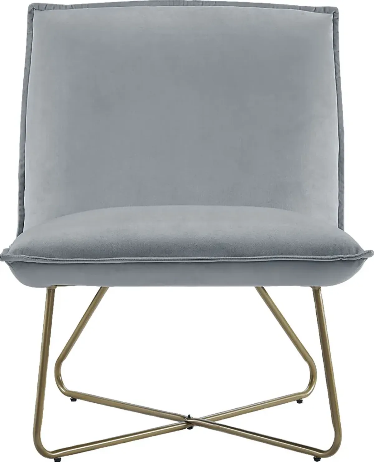 Kids Wiley Dove Gray Accent Chair