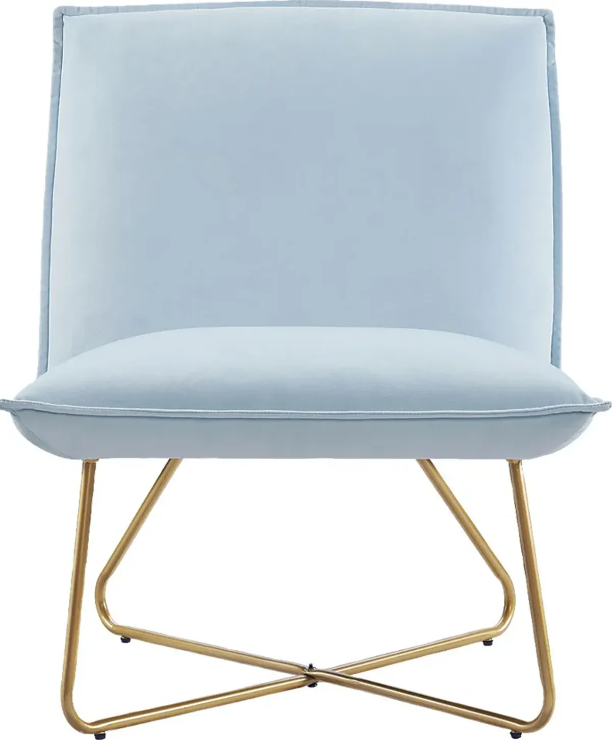 Kids Wiley Light Blue Accent Chair