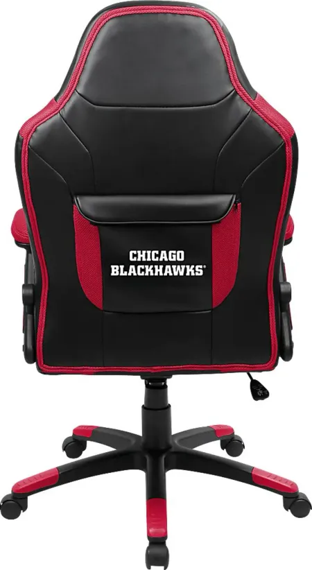 Big Team NHL Chicago Blackhawks Red Oversized Gaming Chair