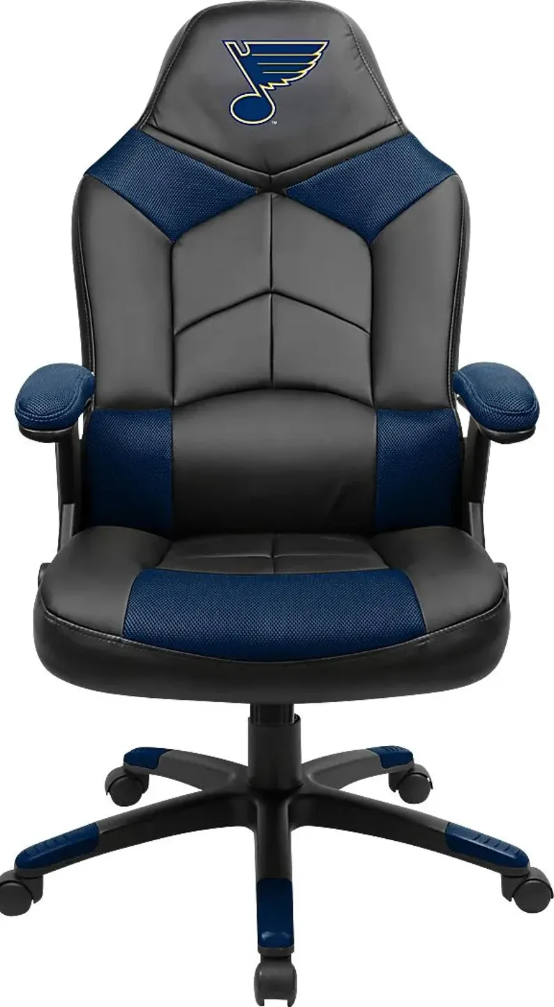 Big Team NHL St Louis Blues Navy Oversized Gaming Chair