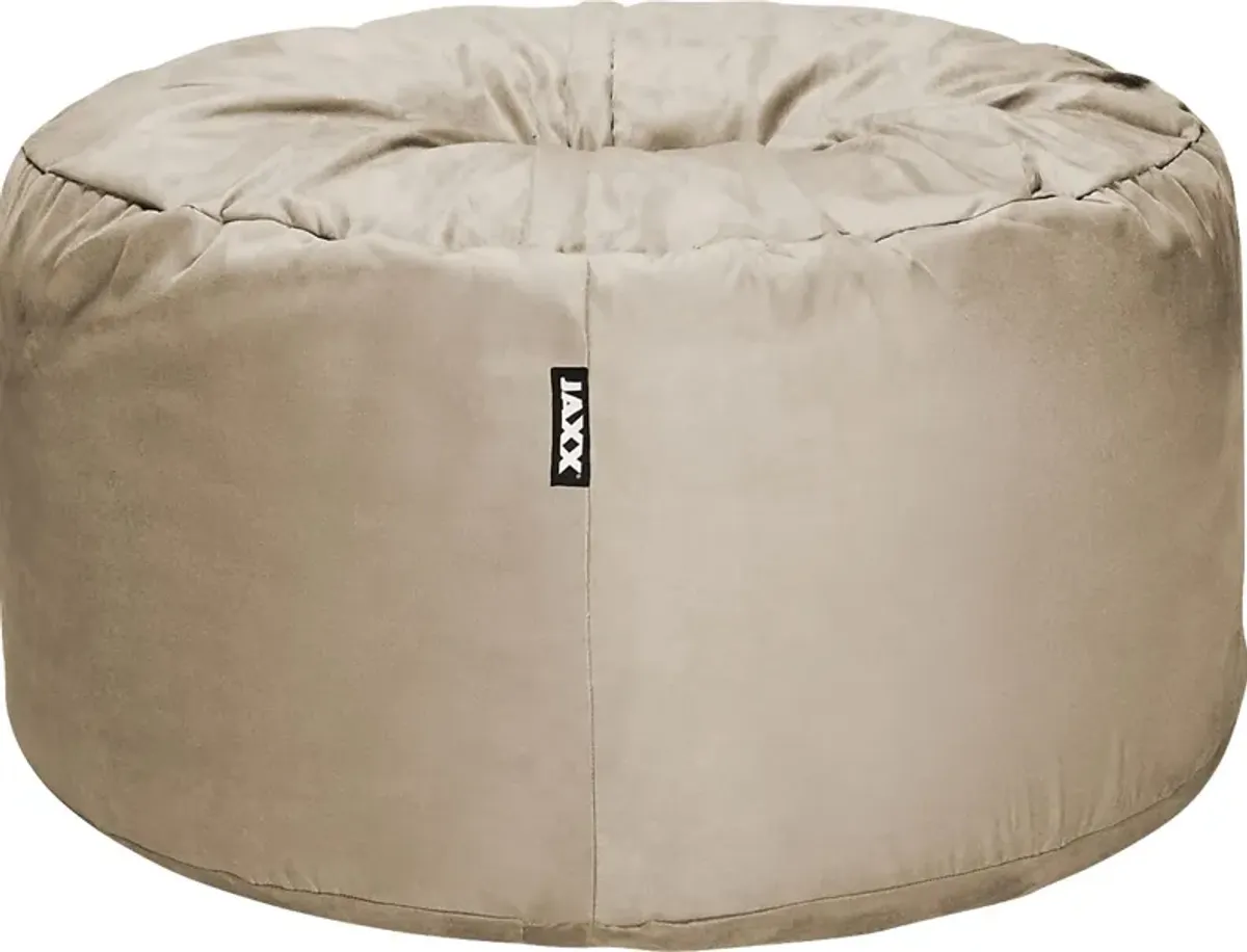 Kids Marshmellow Tan Bean Bag Chair