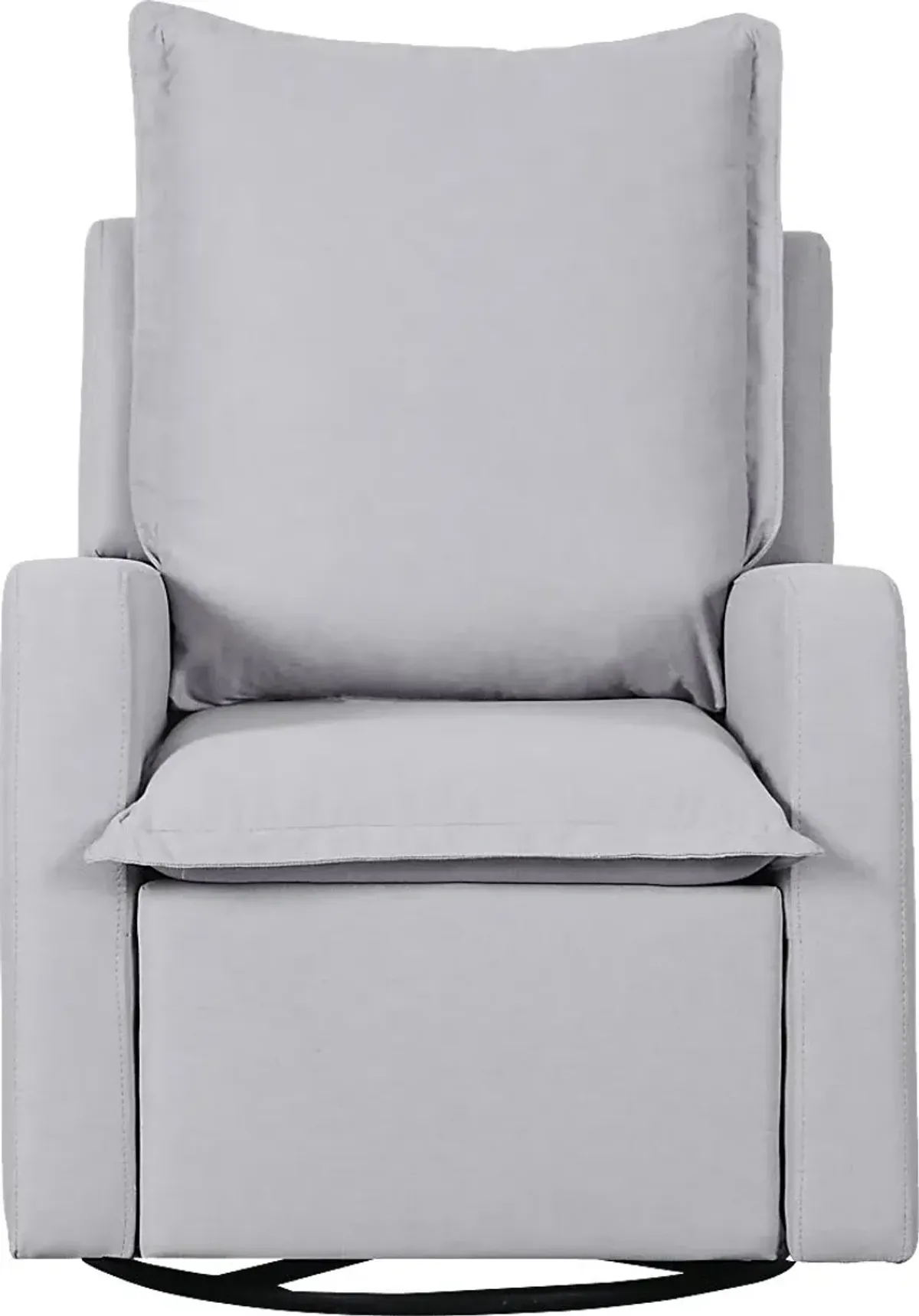 Chandler Cloud Gray Power Glider Recliner