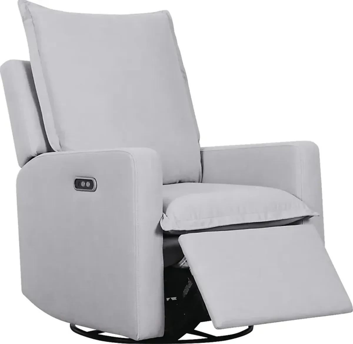 Chandler Cloud Gray Power Glider Recliner