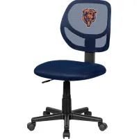 Ball Hacker NFL Chicago Bears Navy Desk Chair