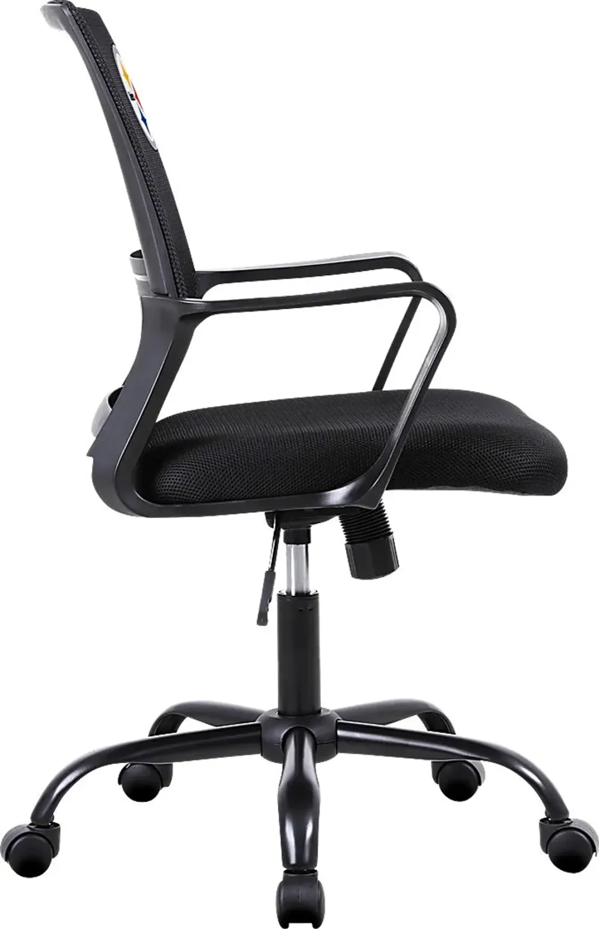 Tough Match NFL Pittsburgh Steelers Black Desk Chair