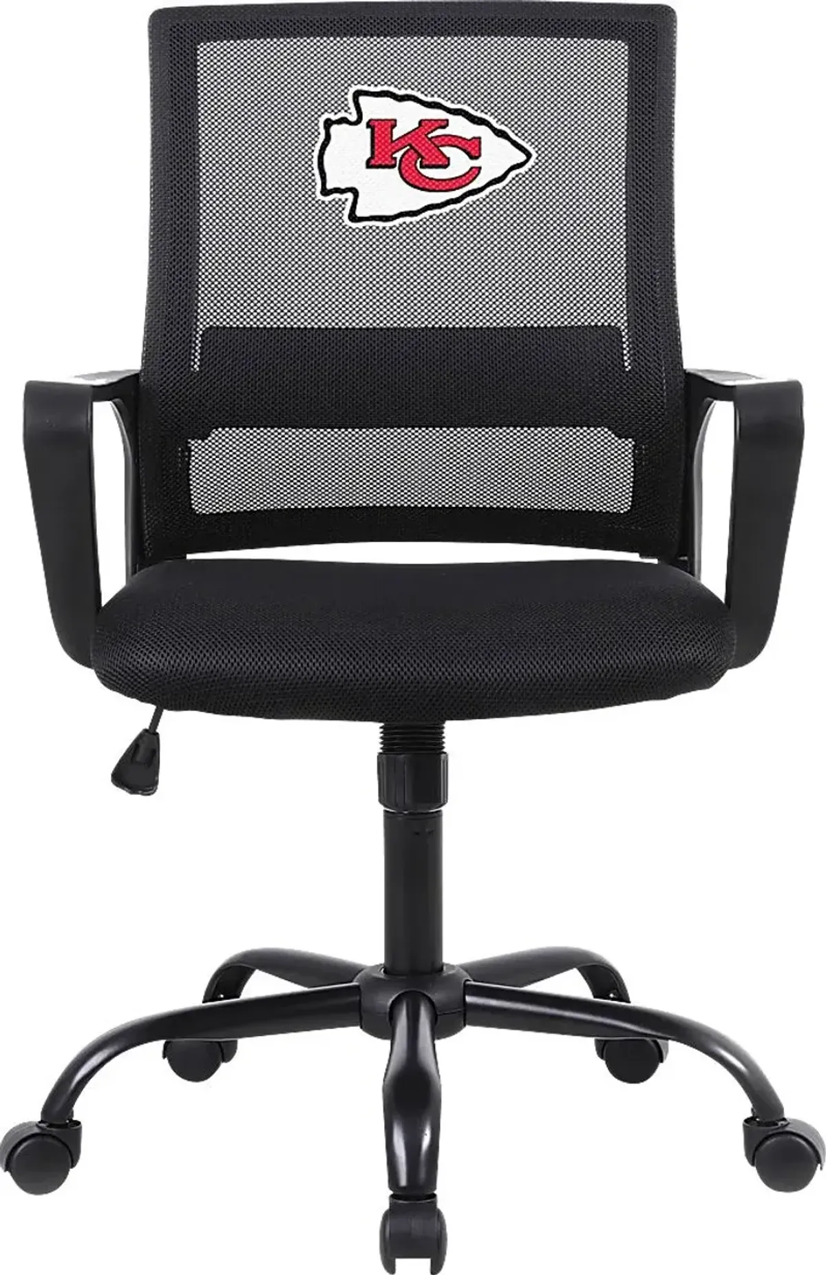 Tough Match NFL Kansas City Chiefs Black Desk Chair