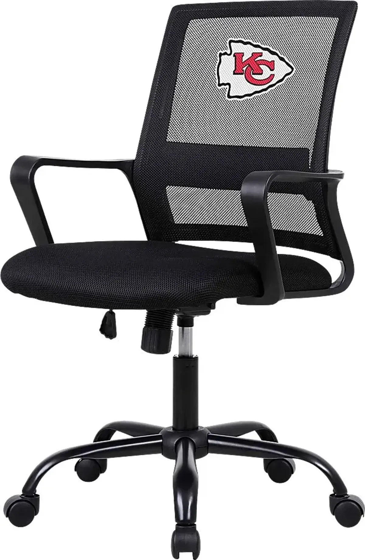Tough Match NFL Kansas City Chiefs Black Desk Chair