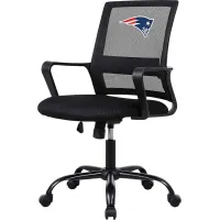 Tough Match NFL New England Patriots Black Desk Chair