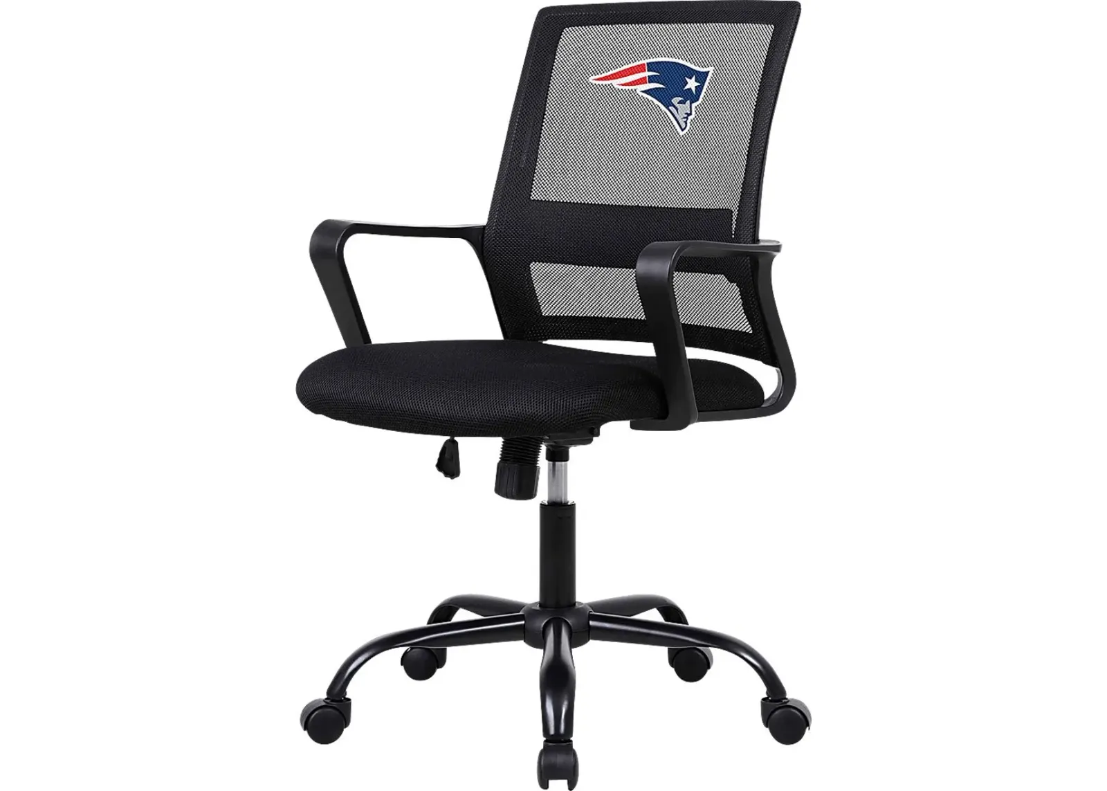 Tough Match NFL New England Patriots Black Desk Chair