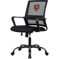 Tough Match NFL Chicago Bears Black Desk Chair